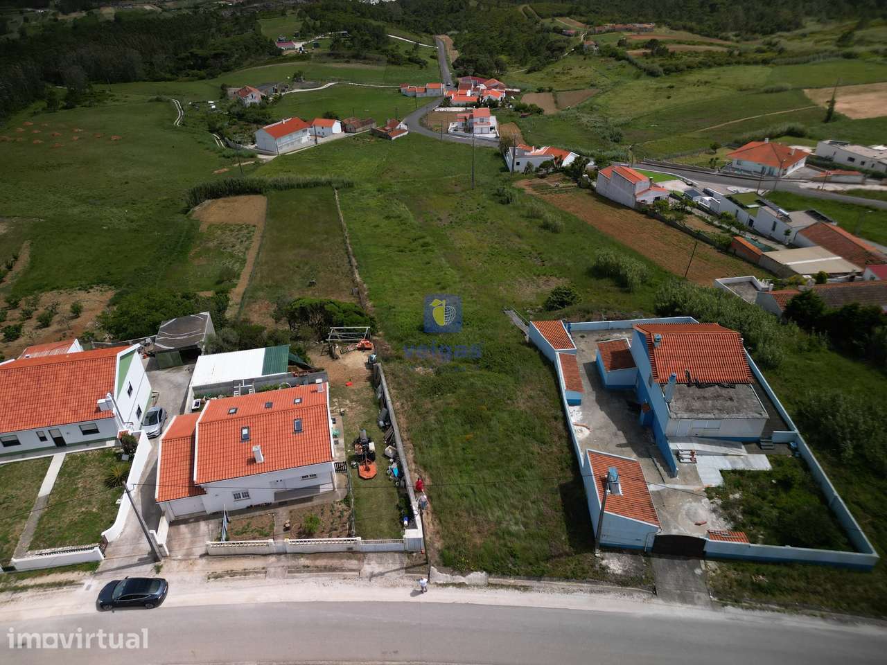 Terreno com Projeto  para Moradia T4 com Piscina – Serra da Pescaria, - Grande imagem: 3/8