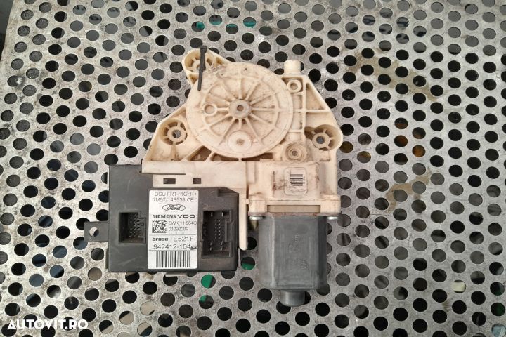 Motoras macara geam fata dreapta 7M5T14B533CE Ford Focus 2 [2004 - 20 - 1