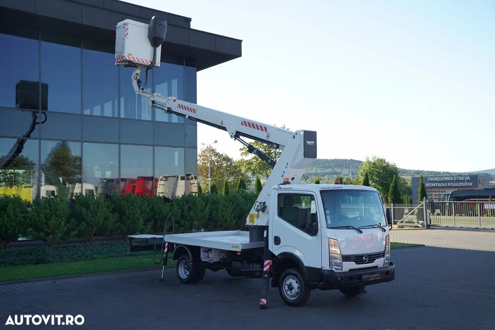 Nissan CABSTAR / ELEVATOR DE 20 DE METRI / GSR E200TE4 / DUBLU / CAPACITATE DE RIDICARE - 200 kg / 4 STABILIZATOARE / - 3