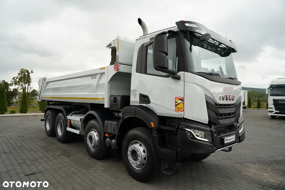 Iveco X-WAY 480 / 8X4 / WYWROTKA DWUSTRONNA / HYDROBURTA / HYDROKLAPA / AUTOMAT / SPROWADZONY - 15