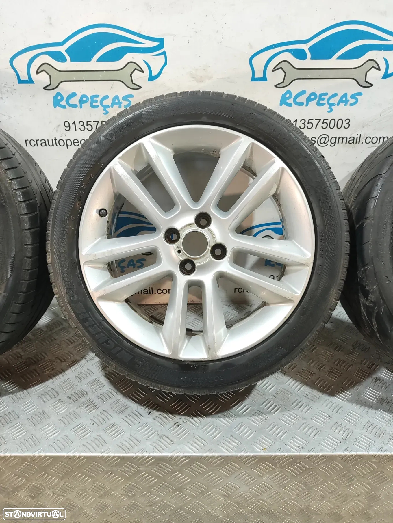 Jantes 17" Opel - Corsa D - ORIGINAIS - 7J | ET44 | 5x100 - 17 Polegadas | OP035K2 | Jante | 5 x 100 | 225 45 17 | Pneus - 6