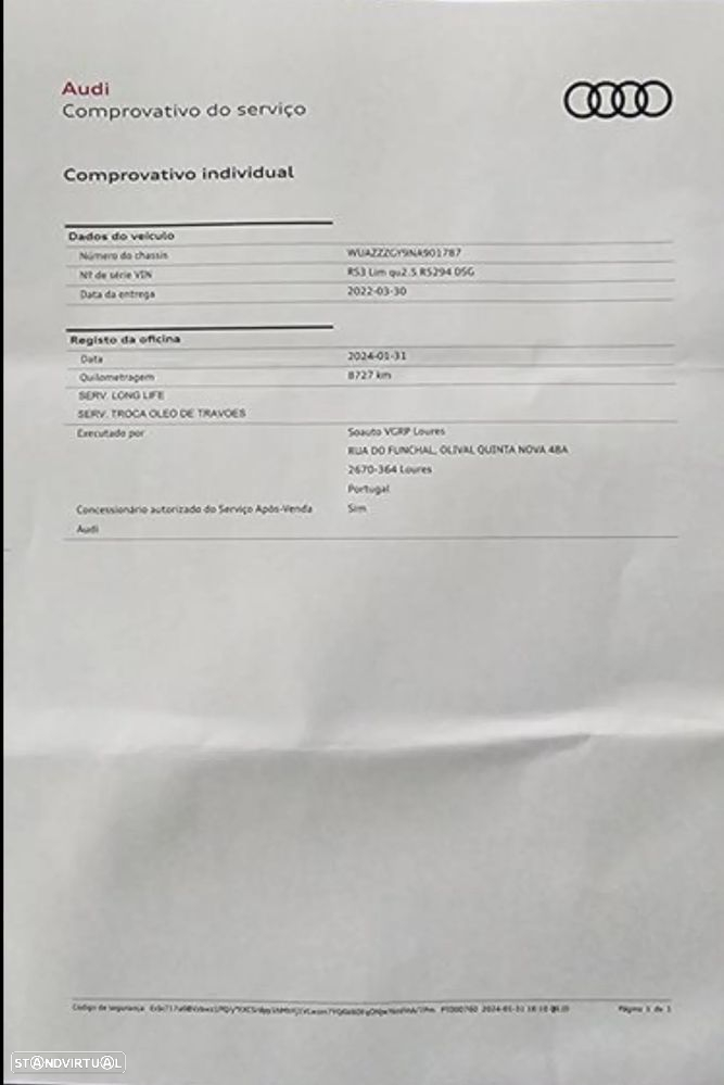 Audi RS3 Limousine TFSI quattro S tronic - 21