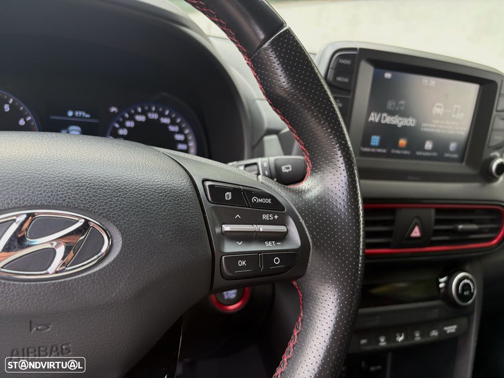 Hyundai Kauai 1.0 T-GDi Premium Pele/Tec.Vermelho - 19