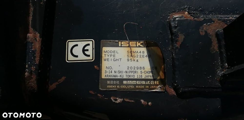 Kosisko agregat tnący ISEKI SXG22 SCMA48 - 9