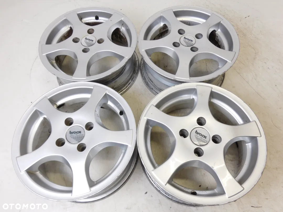 FELGI ALUMINIOWE 14 KIA HYUNDAI SUZUKI TOYOTA COROLLA YARIS II-III ORYGINAŁ - 4
