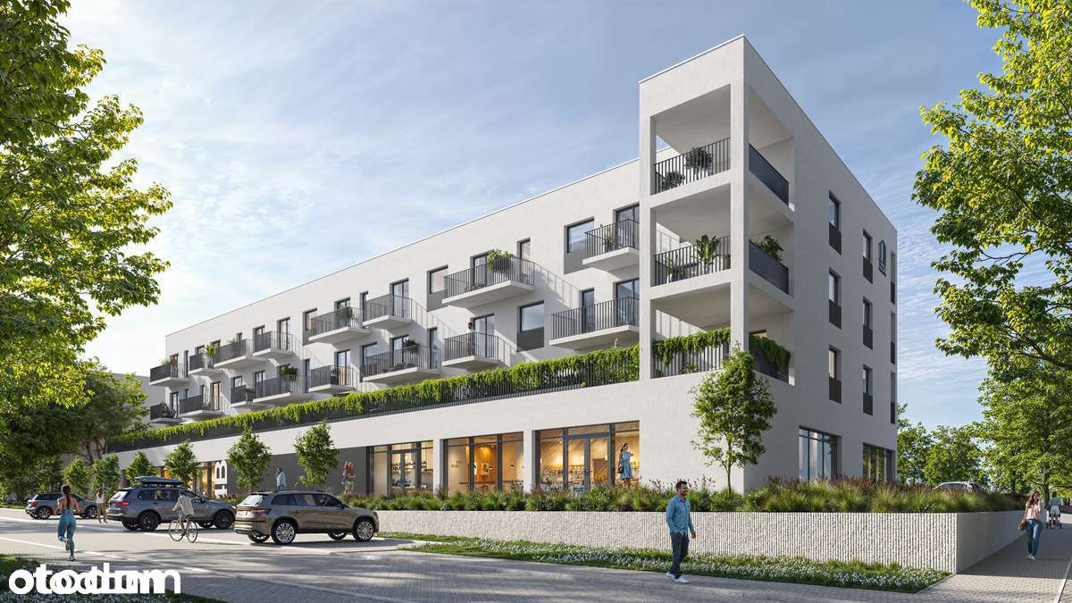 ZACISZE II Mieszkanie 36,29 +Taras 23,70 m2 Komórka lokatorska w cenie
