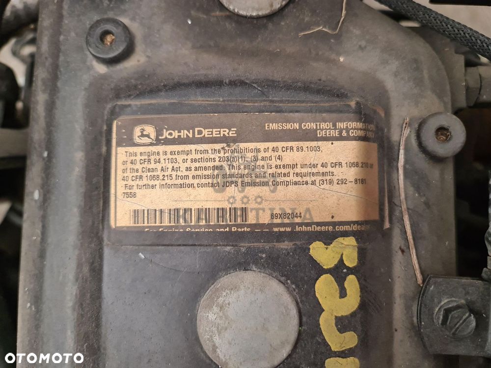 John Deere Silnik PowerTech PWX 4045HFC92  4.5L - 3