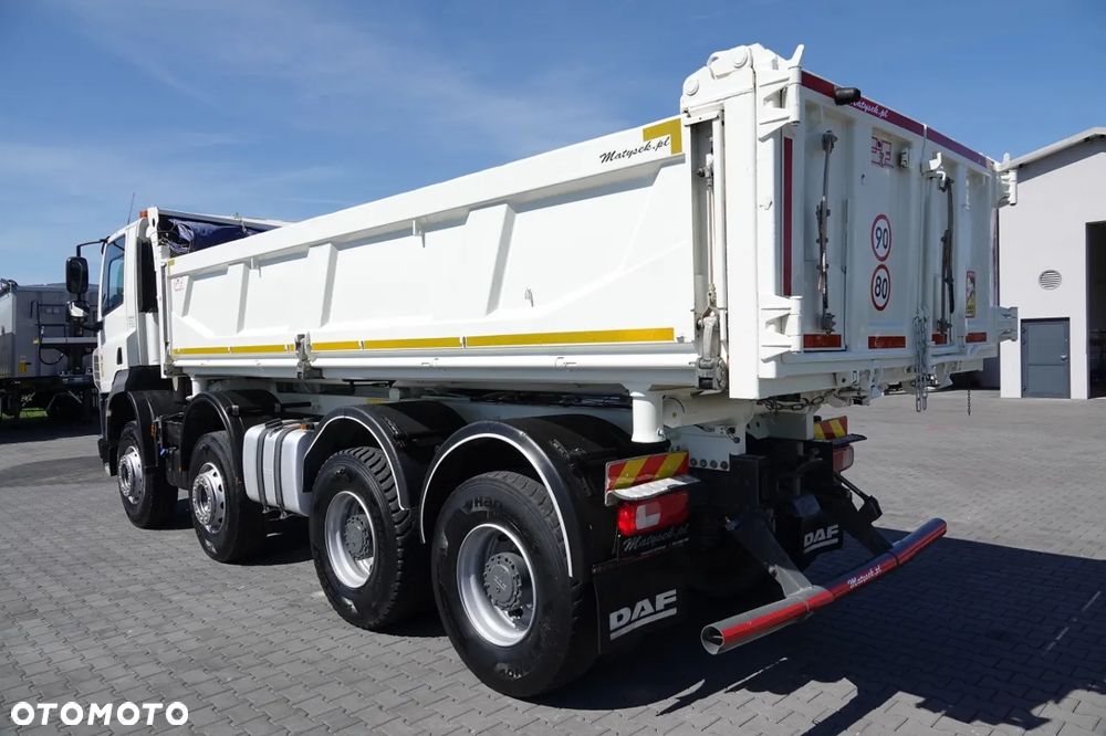 DAF CF 460 / 8x4 / WYWROTKA / HYDROBURTA  / BORDMATIC / SPROWADZONY - 10