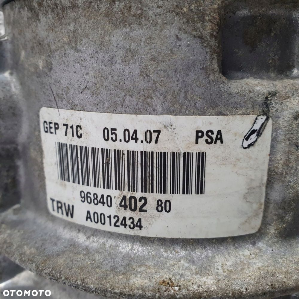 ELEKTRYCZNA POMPA WSPOMAGANIA CITROEN C4 TRW 9684040280 - 4