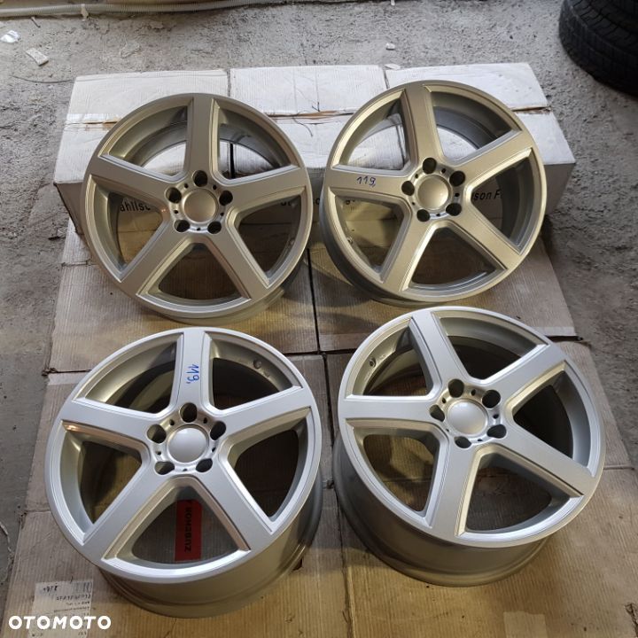 4x 8,5x17 ET43 5x112 Nowy komplet felg aluminiowych Audi, Seat, Skoda, Audi, Mercedes - 1