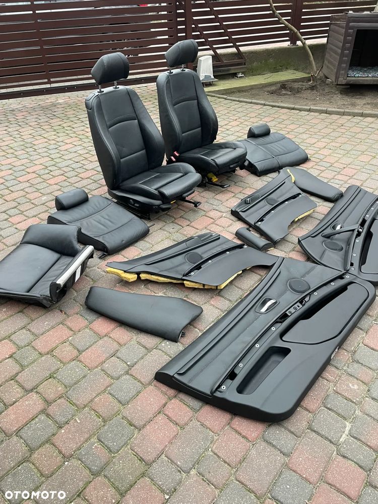 bmw e92 EUROPA  fotele boczki tapicerka SKÓRA M PAKIET