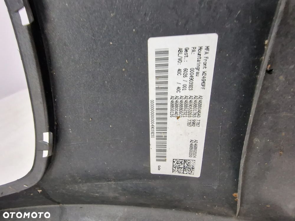 MERCEDES B-KLASSA W246 LIFT 14- ZDERZAK PRZEDNI PRZÓD NA 6X PDC , NR A2468854325 , NR AUKCJI NZ788 - 19
