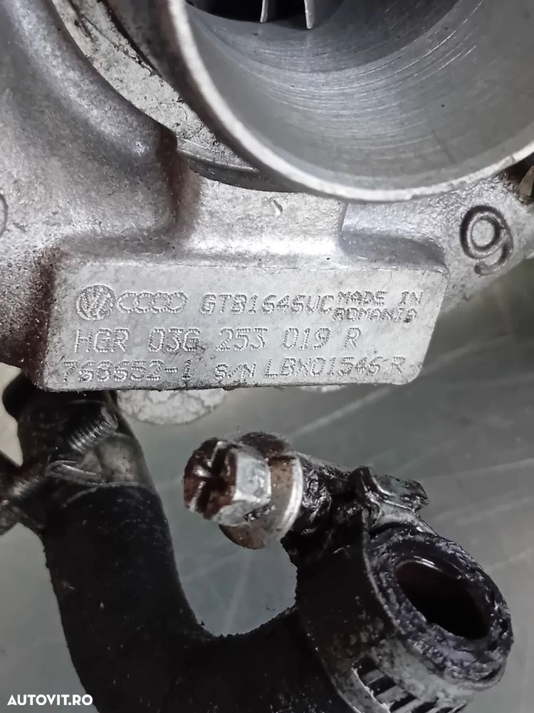 Turbo Turbina Mitsubishi Lancer Dodge Caliber Journey Vw Seat Skoda 2.0 Tdi Crdi Cod 03G253019R - 7