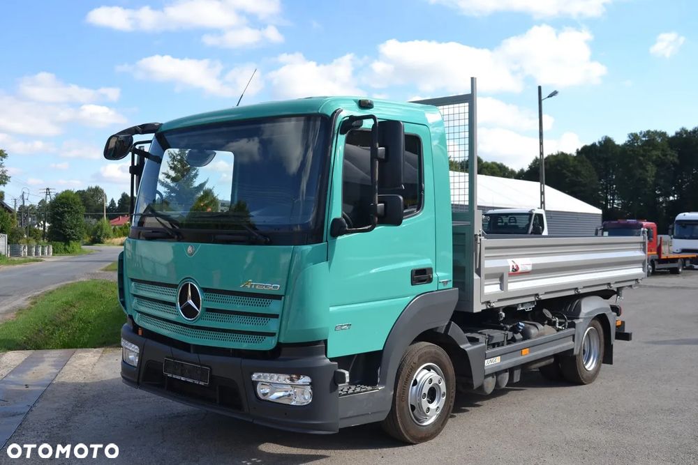 Mercedes-Benz Atego 821 Nowy 3-stronny WYWROT Kiper Wywrotka Blokada Mostu Klima - 10