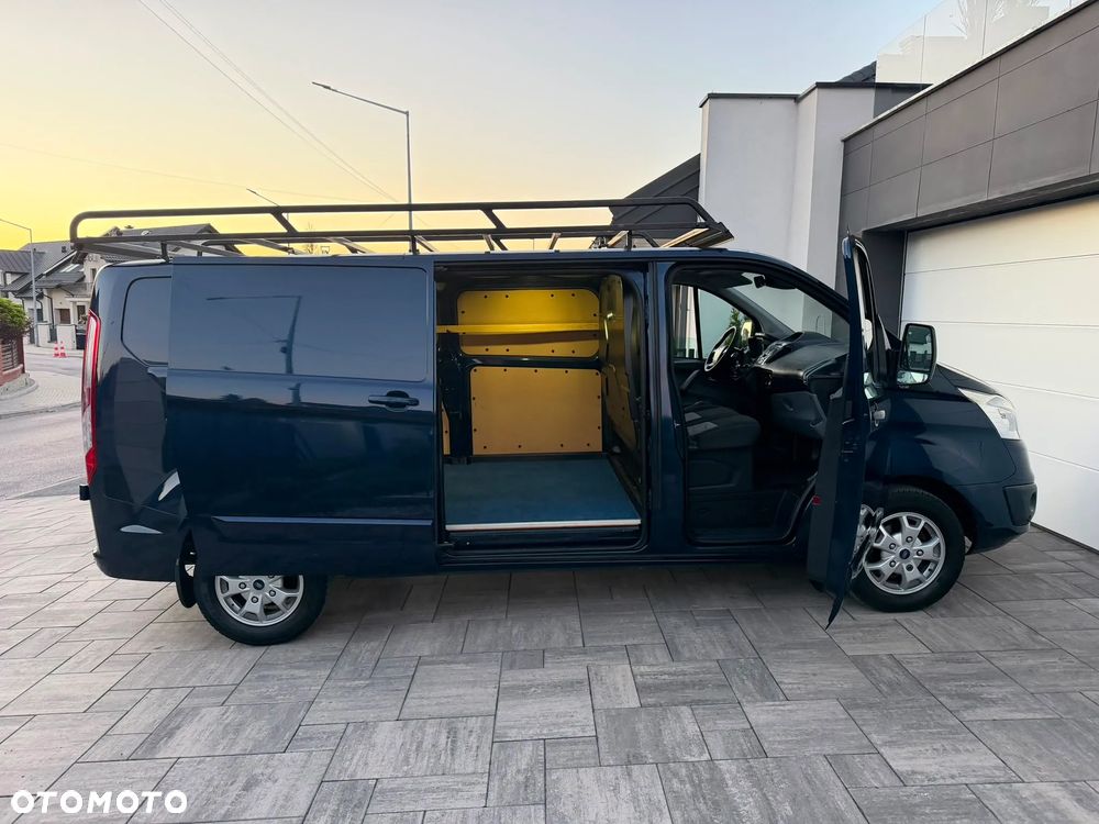 Ford CUSTOM L2H1 Długi Klima Elektryka Navi Tempomat Furgon 3os. 2xPdc Hak - 16