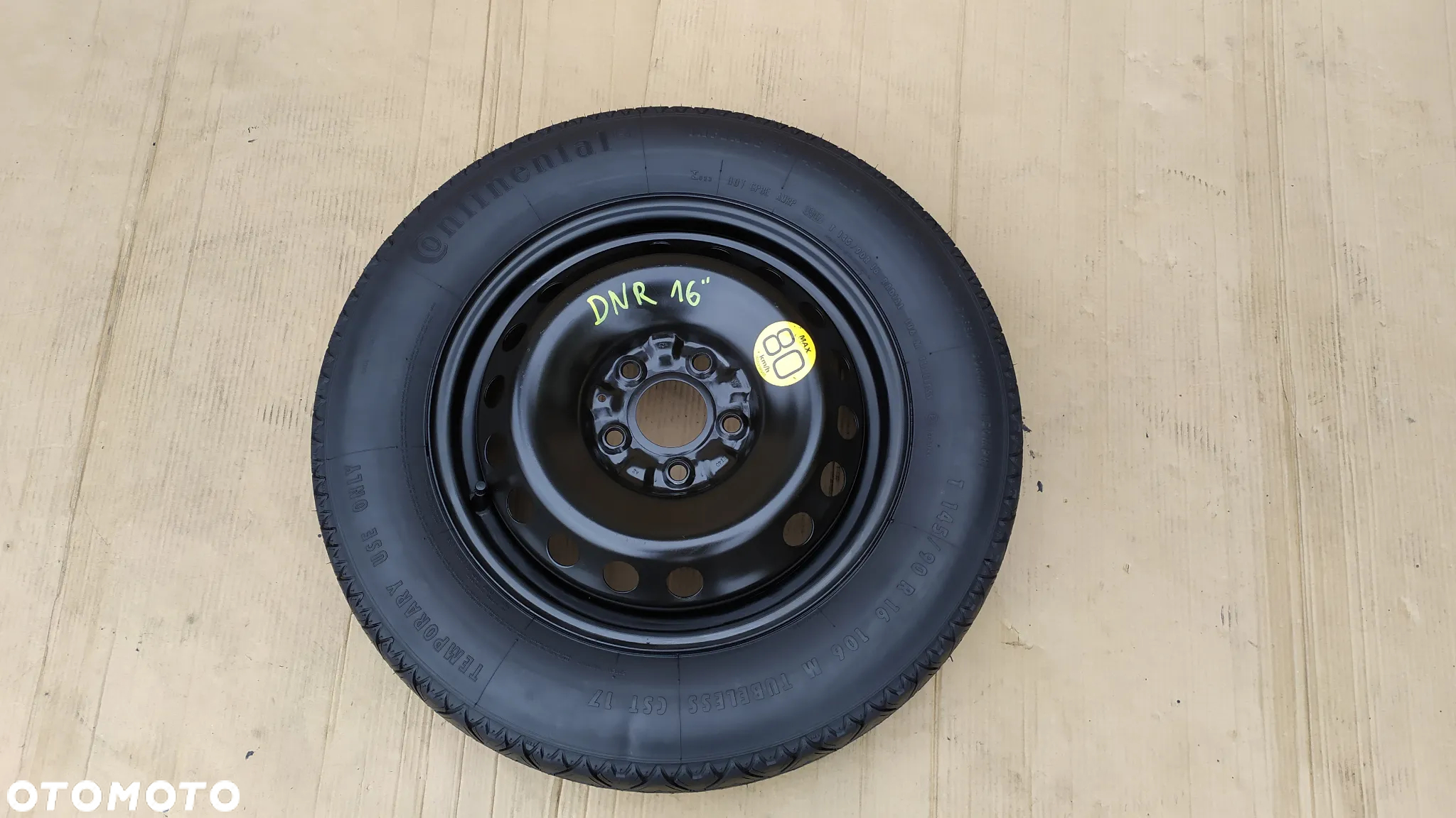 Koło dojazdowe R16  DACIA DUSTER SUV I II 145/90R16 WYSYŁKA - 2