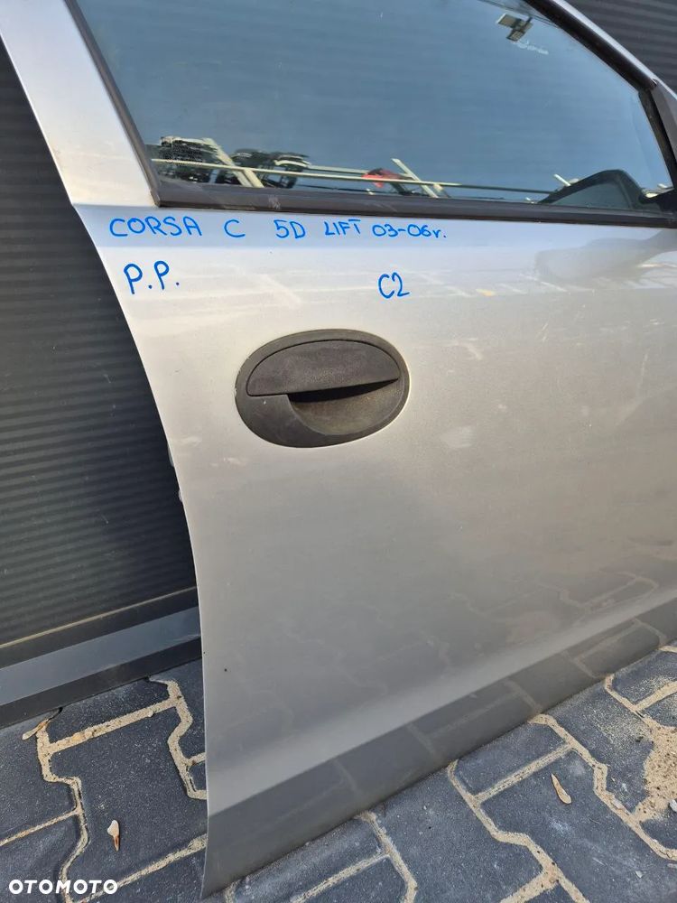 CORSA C DRZWI BŁOTNIK KLAPA - 17