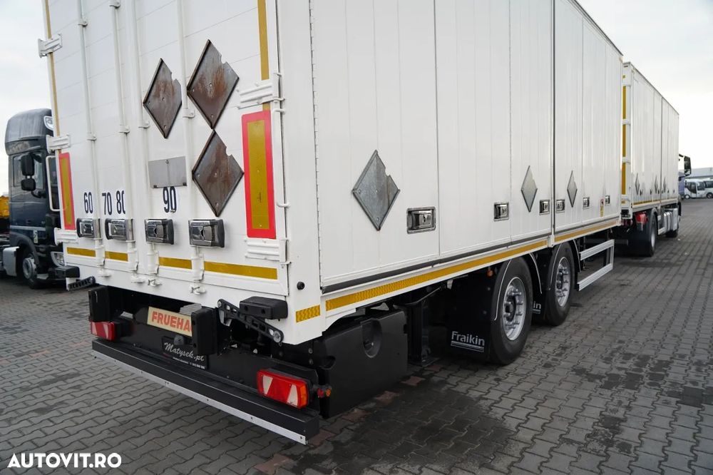 MAN TGS 18.440 / COMBINAȚIE TANDEM / ADR COMPLET / LA OX EXI EXII FL / LATERALĂ DESCHISĂ / PENTRU TRANSPORTUL EXPLOSIVILOR / - - 13