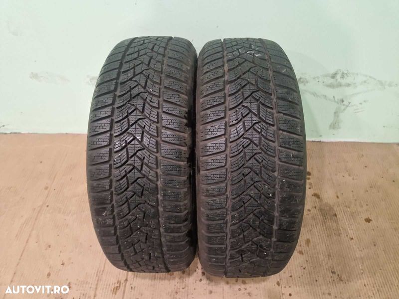 2 Dunlop R16 195/55/ Anvelope de iarnă DOT3417 - 1