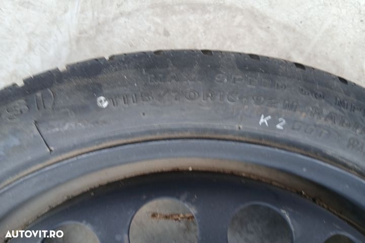 Roata de rezerva slim R16 2160132 4.00BTX16H2 ET41 115/70 R16 2160132 - 2
