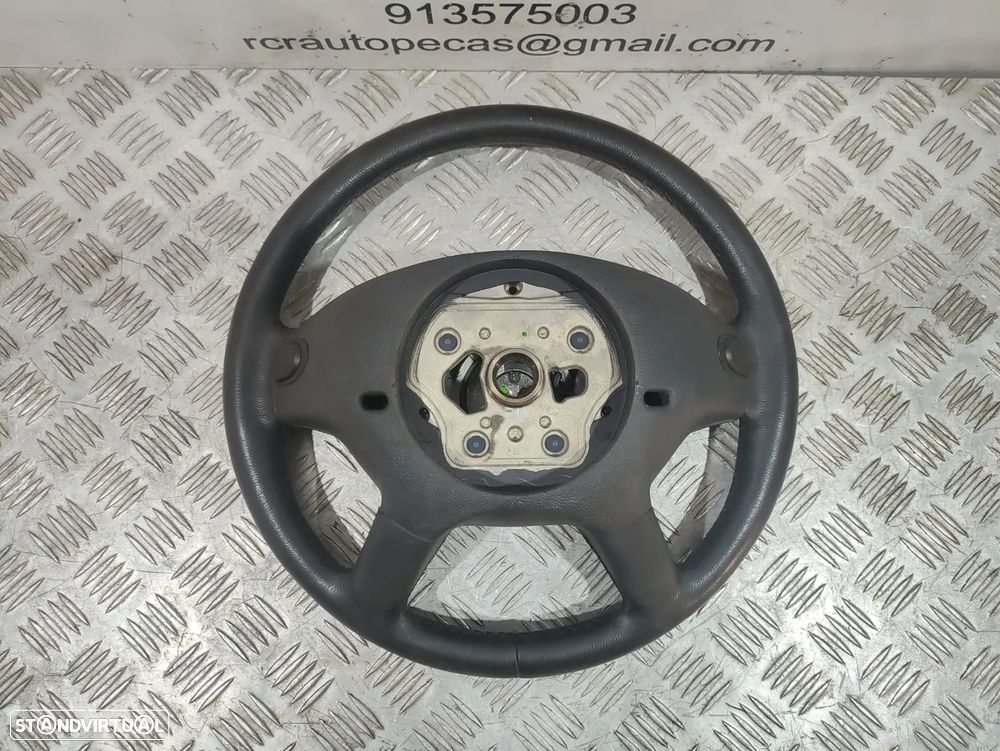 Volante Completo Pele Mercedes Benz Class S W221 Comandos Multifunções - 6