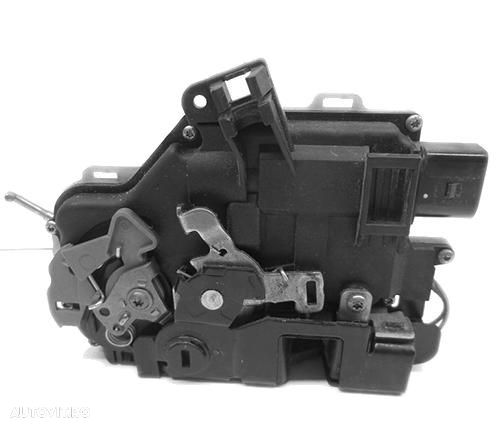 Broasca usa Audi A4 (B5) 1994-2001 Audi A8 (D3) 01.2003-01.2010, incuietoare usa Spate partea Stanga 8D0839015A 8E0839015D, cu 7 pini - 1