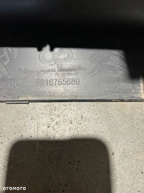 Peugeot Partner IV Citroen Berlingo zderzak przód 9816765680 - 9