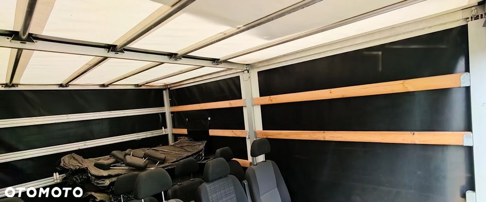 Zabudowa ALUMINIOWA 420 x 250 x 210 Paka Skrzynia Plandeka Firanka Renault RAMA Master Movano 2023r - 20
