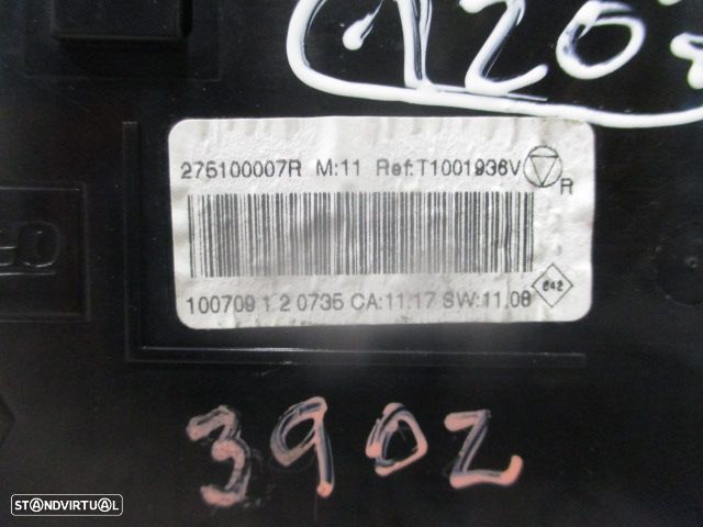 Comando Sofagem 276100007R RENAULT MEGANE 3 2014 1.5DCI 105CV 5P CINZA - 3