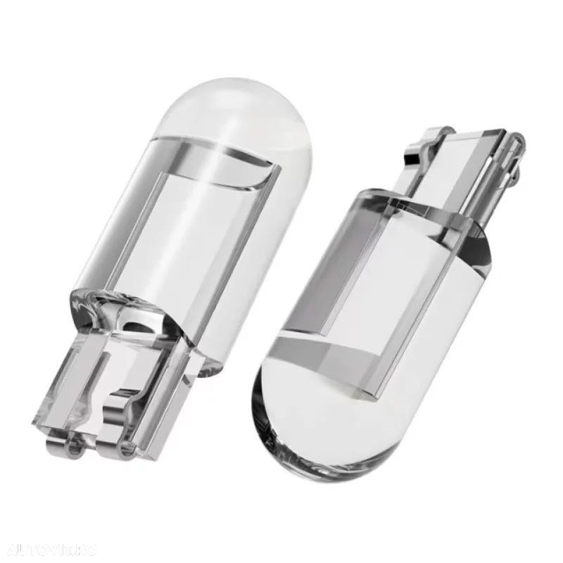 Becuri/bec LED W5W T10 168 194 192 12V alb white 6000k canbus - 4