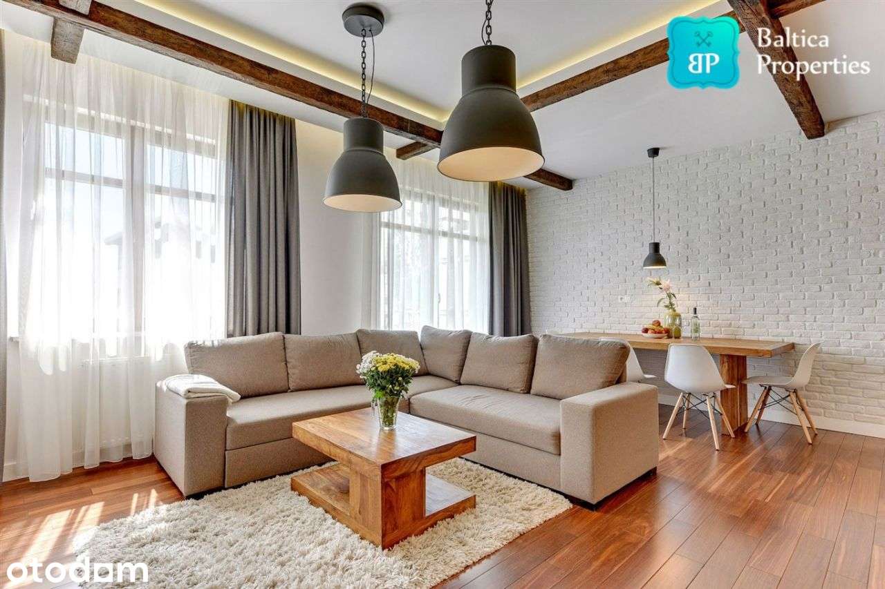 Elegancki apartament 100m od plaży Jelitkowo + gar