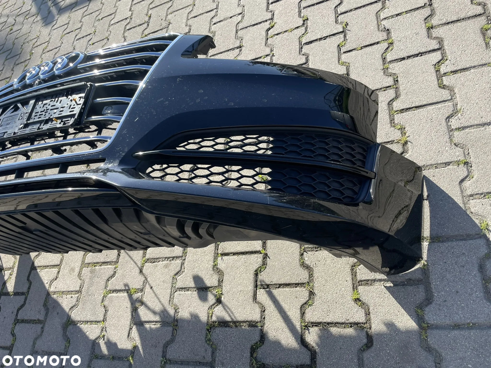 Audi A8 S8 D4 Lift zderzak przód przedni kompetny LY9B - 4