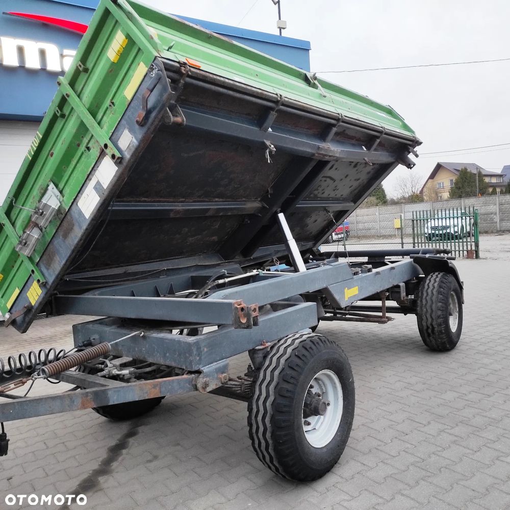 Metal-Fach T710/1 Przyczepa rolnicza Wywrotka 3 strony 6 ton 2011 R - 11
