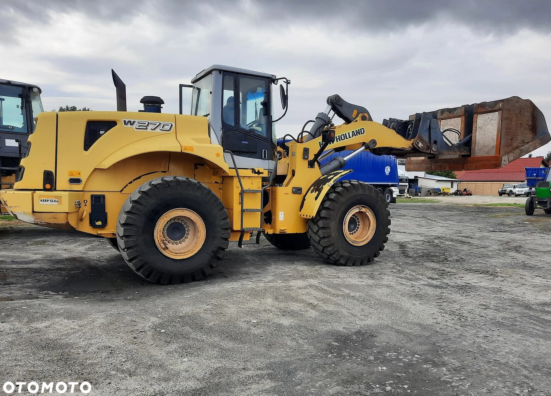 New Holland W270, wysoki wysyp, - 5
