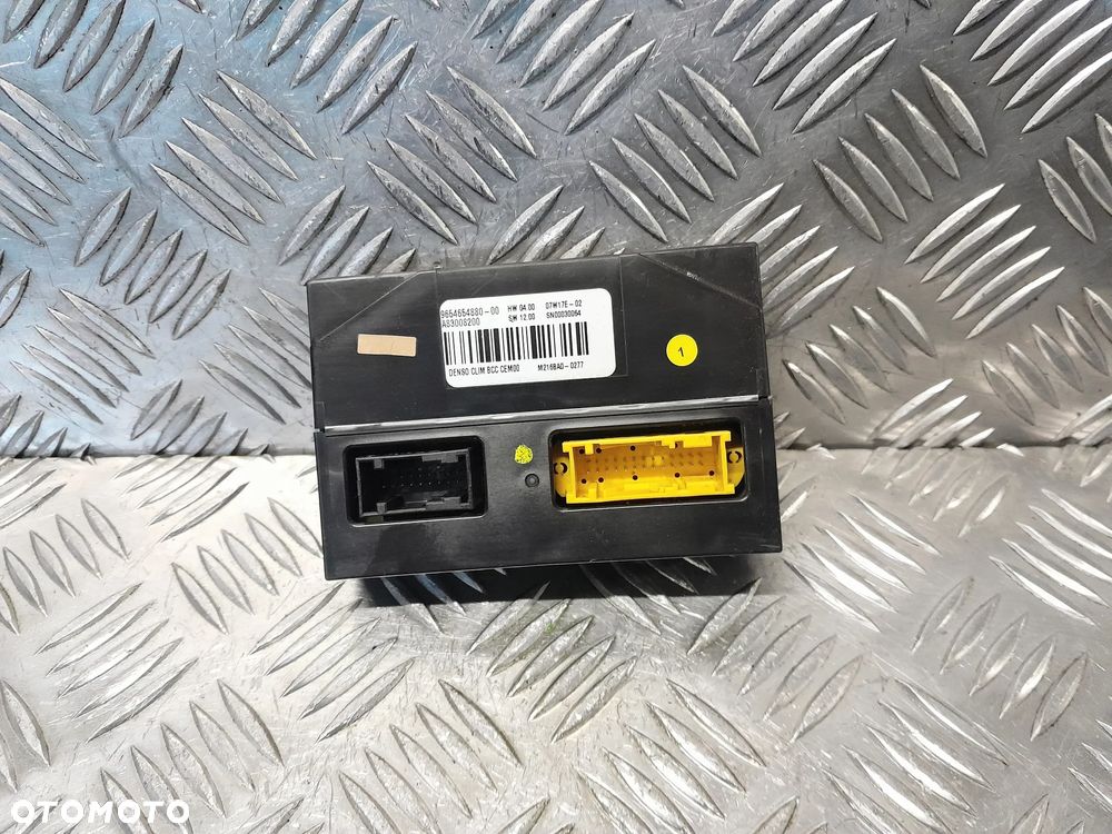 Moduł sterownik klimatyzacji CITROEN C4 Picasso I 06-13r. 9654654880 - 1