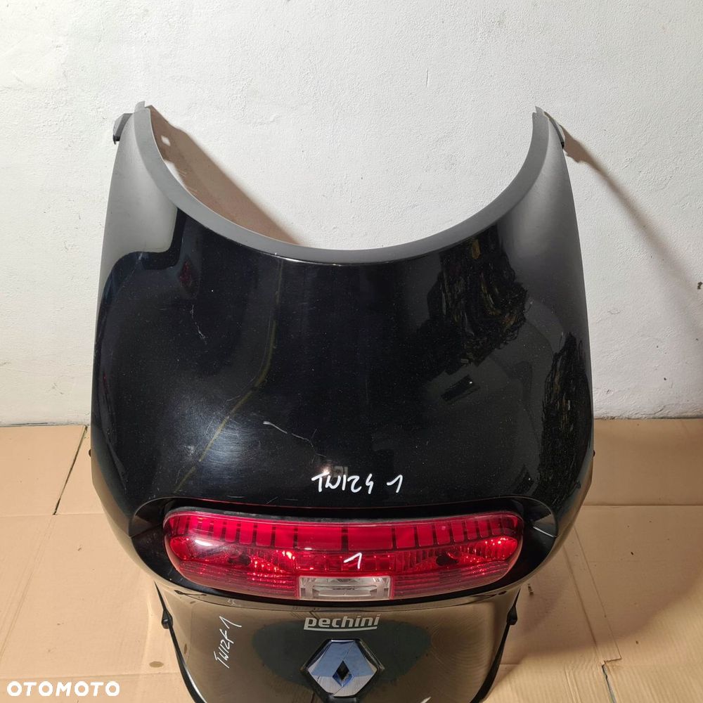 renault twizy zderzak tył lampa osłona dachu klapa - 4