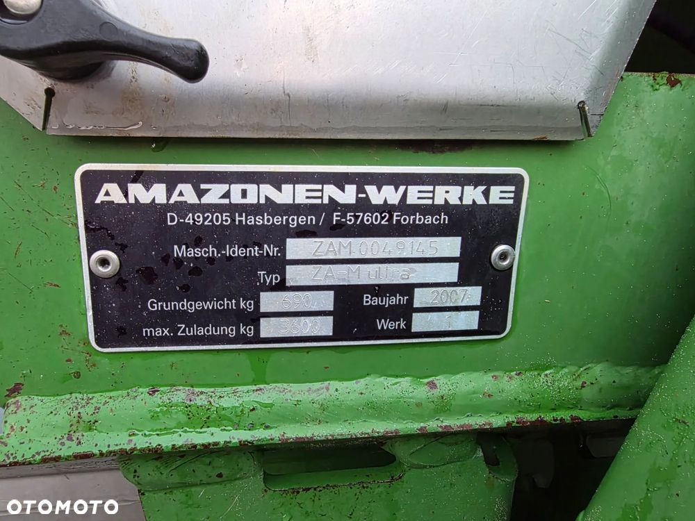 Amazone ZA-M ULTRA PROFIS 3600 - 18