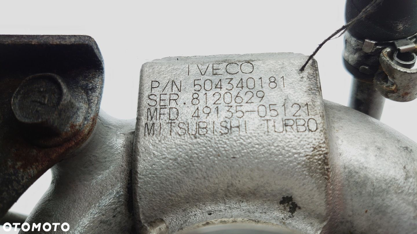 TURBOSPRĘZARKA TURBINA IVECO DAILY 2.3 HPT, HPI 504340181 - 2