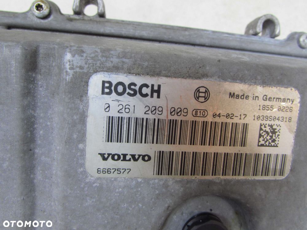 VOLVO S40 V50 S60 C70 2.5 T5 KOMPUTER STEROWNIK SILNIKA 0261209009 - 4