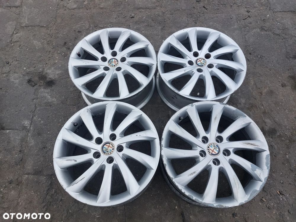 ALFA ROMEO GIULIETTA FELGI ALUFELGI R17 7.5J ET41 5X110 OE 156093270 PROSTE! - 1