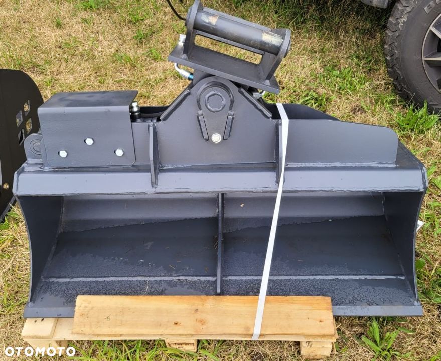 Łyżka skarpowa uchylna MS03 120cm hydrauliczna zamek - 1