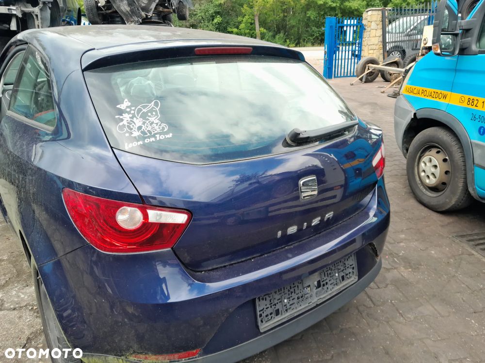 Klapa tylna pokrywa bagażnika SEAT Ibiza IV 3D 08-17r. LW5U - 3