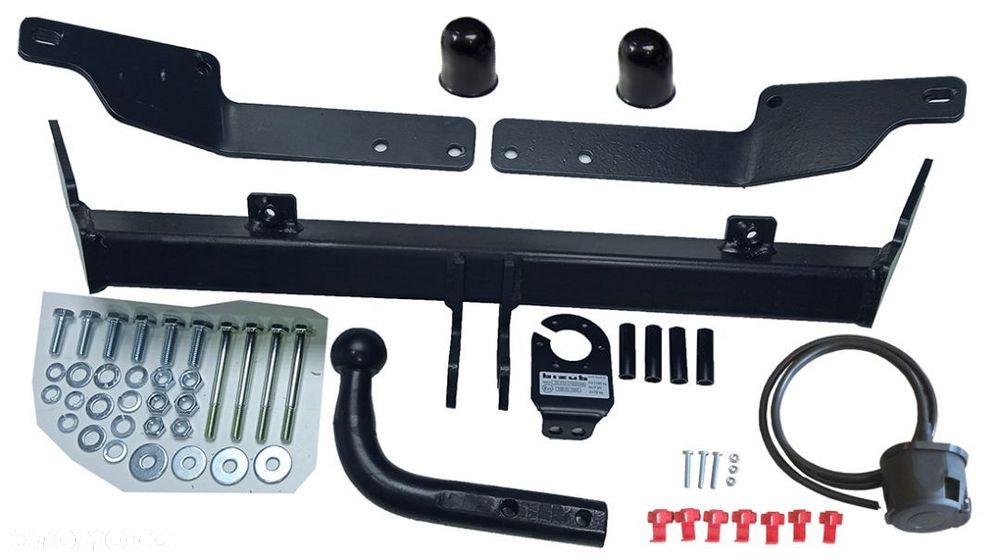 HAK HOLOWNICZY + WIĄZKA 7 PIN + GNIAZDO CITROEN BERLINGO 1 I 96-2008+FL  PEUGEOT PARTNER - 8