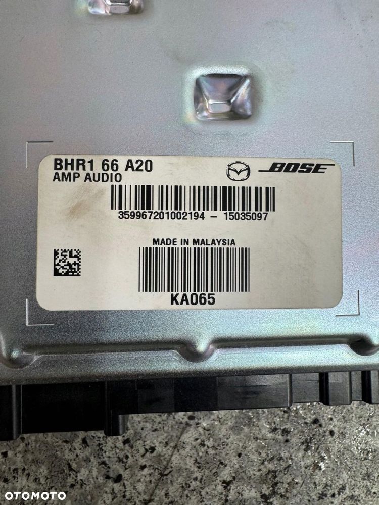 wzmacniacz radia bose mazda 3 bm 2013-2017 bhr1 66 a20 - 5