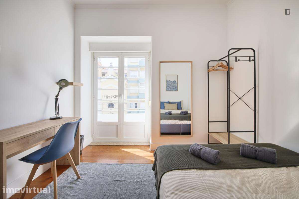 Quarto - localizado em Alameda Lisbon - Grande imagem: 5/43