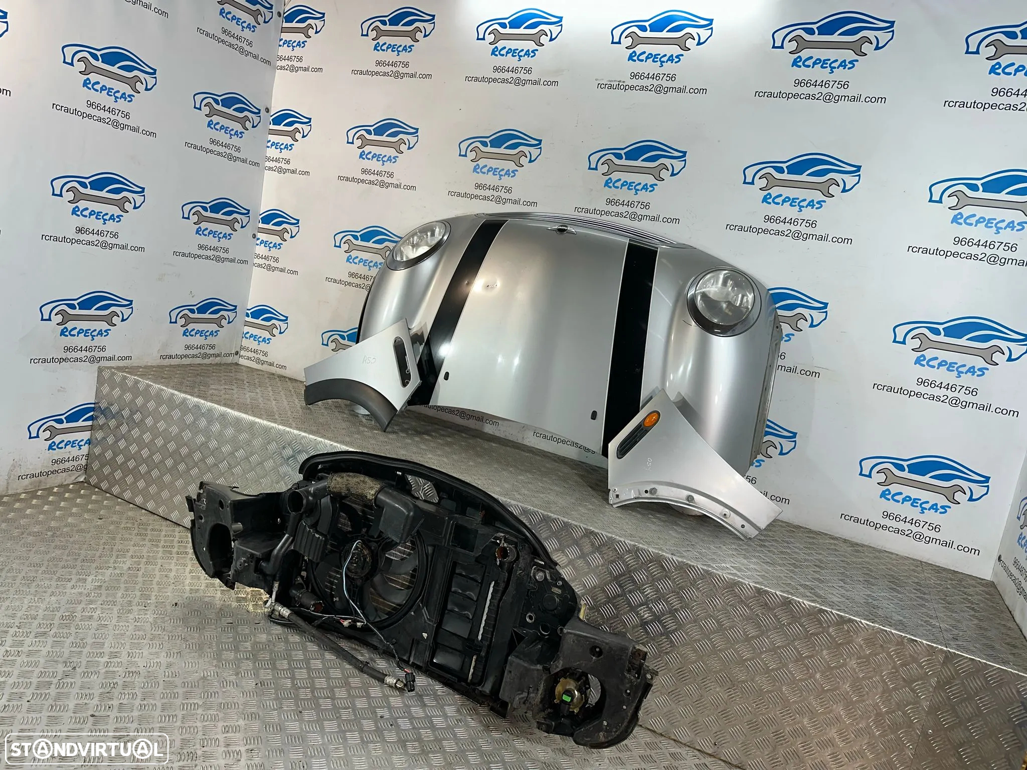 .Frente Completa Original Mini Cooper One S D R50 R52 Cabrio R53 2000 a 2008 - 10