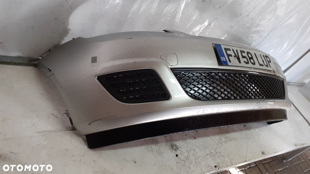 } ZDERZAK PRZÓD PRZEDNI DO FORD FIESTA MK6 VI LIFT FL 62 SREBRNY - 4