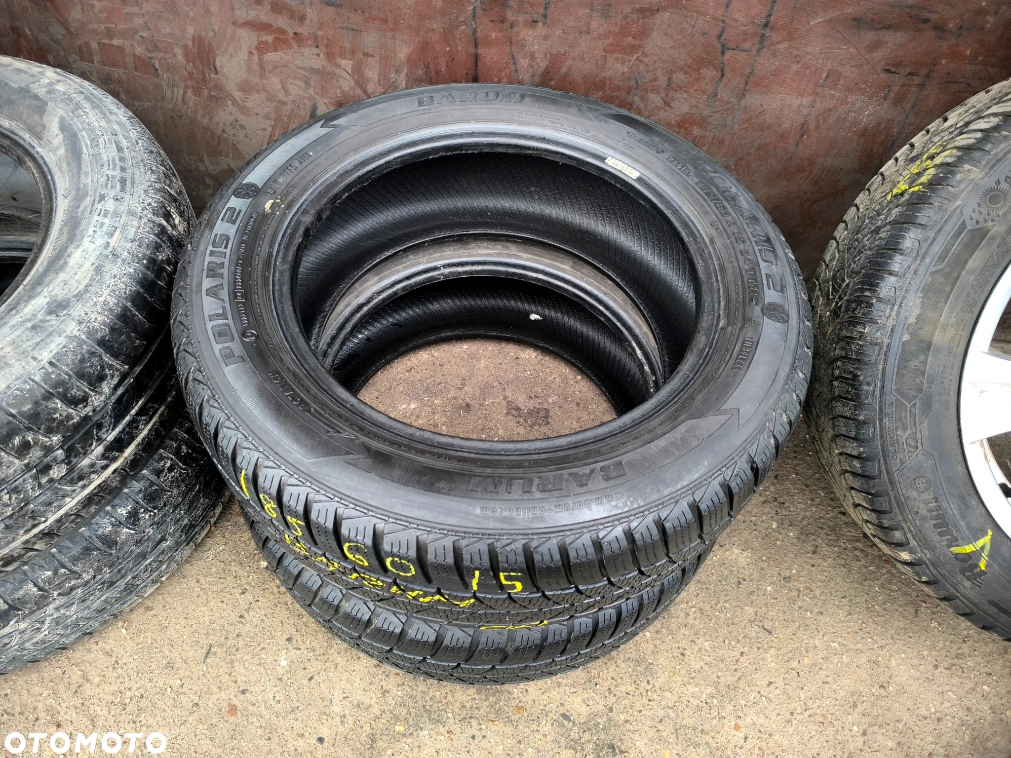 185/60R15 Opony Zimowe Zima BARUM POLARIS 2 Legnica ALU-RAD 185/60 - 4