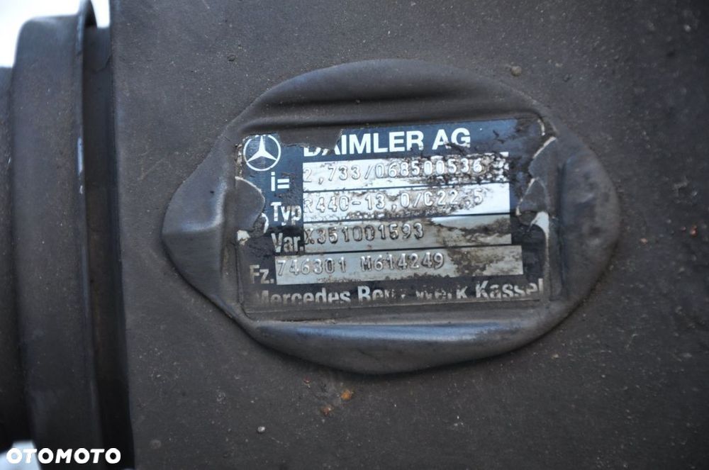 WKŁAD MOSTU ACTROS MP4 E6 14R TYP R440-13,0 / C22 42X15 2,73 - 15