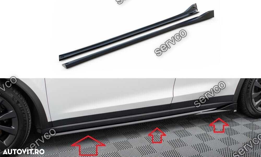 Body kit tuning Tesla Model X Mk1 Facelift 2021- v1 - Maxton Design - 7